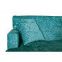 Велюровый трёхместный диван Бирюзовый 254*98*84см DY-684- 8311611
