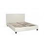 Двуспальная белая кровать 115х160х200 см PJB-001