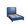 Синяя кровать односпальная 135х120х200 см PJB-016
