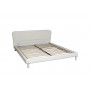 Белая кровать односпальная 85х160х200 см PJB-017