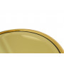 Круглое настенное зеркало в золотой раме  з500*500*20мм  KFE019-1
