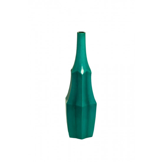 Интерьерная зелёная ваза 22*19*71см ART-4479-VA1