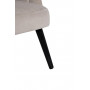 Кремовое велюровое кресло с волнистой спинкой на деревянном каркасе 67*72*86 PJC483-PJ634