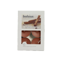 Ароматическая свеча чайная Корица, комплект из 6 шт