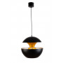 Светильник потолочный металлический черный с золотом 60GD-9064L-BL