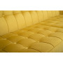 Велюровый трехместный раскладной диван Palermo Горчица 216*83*78см Vel28