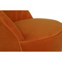 Оранжевое кресло вращающееся велюр 67*75*78см 48MY-2632 OR