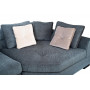 Комплект мебели №4 диван LAZIO, угол трапеция правый
