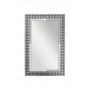 Зеркало прямоугольное в раме с кристаллами 65*100*2см 50SX-19003