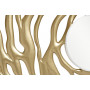19-OA-6307 Зеркало декоративное в золотистой раме d85см