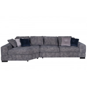 Комплект мебели №8: Модульный диван трехместный угловой с трапецией LAZIO Левый