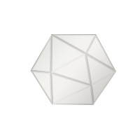 Объемное шестиугольное зеркало 100*86*5,5см KFG078