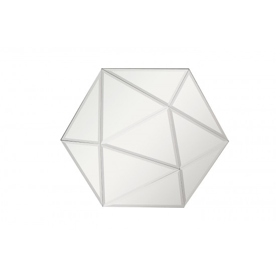 Объемное шестиугольное зеркало 100*86*5, 5см KFG078