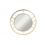 KFG082 Зеркало круглое в металл. раме цвет золото d91,5см