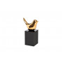 Статуэтка Птичка золотая на подставке 11*11*18см 55RD4007L