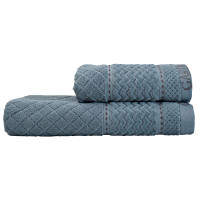 119VAL-ARG70140-POL GOL Полотенце Наполи голубое 70*140