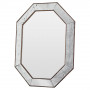 Зеркало восьмиугольное в серебряной раме Aristocrat