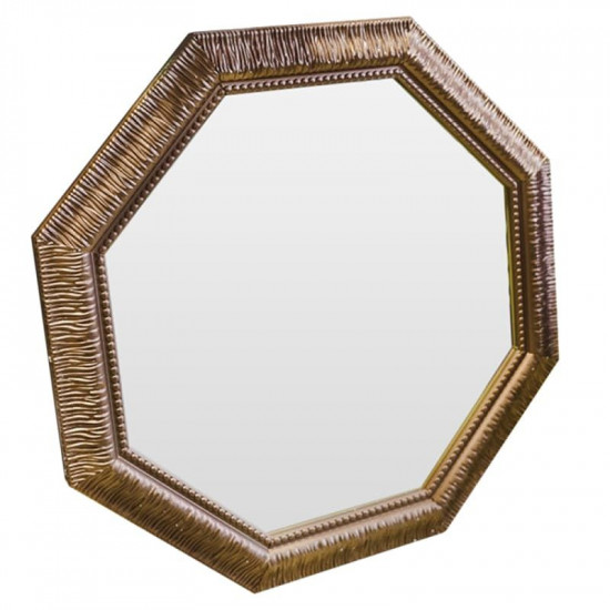 Зеркало восьмиугольное в раме Sparkle Cuprum Медь