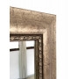 Зеркало большое напольное и настенное в полный рост в серебряной раме Gianluca