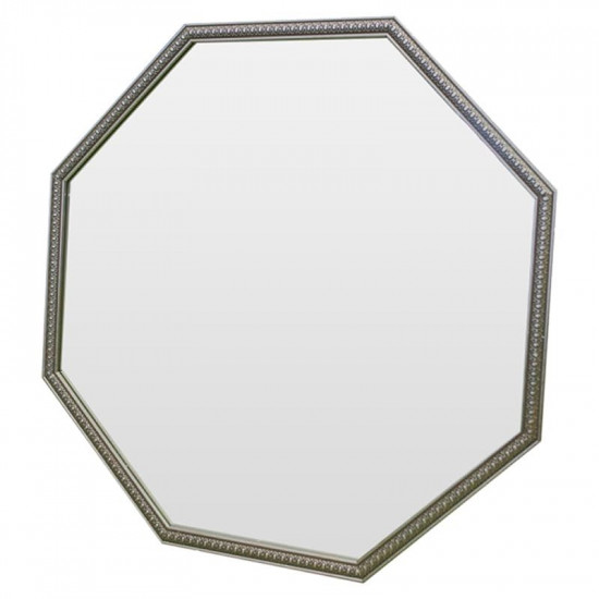 Зеркало восьмиугольное в серебряной раме Spirituel