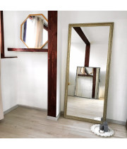 Зеркало большое напольное и настенное в полный рост в серебряной раме Big Silver