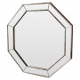 Зеркало восьмиугольное в раме Antique base Состаренное серебро