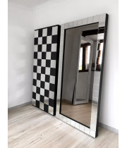 Зеркало большое напольное и настенное в полный рост в зеркальной раме Mosaic