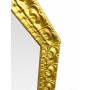 Зеркало восьмиугольное в золотой раме Uslada Gold
