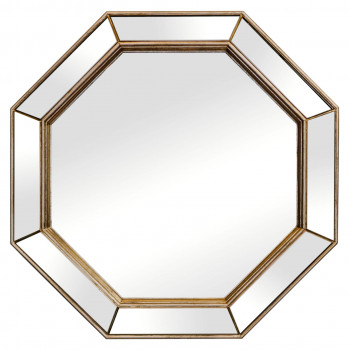 Зеркало восьмиугольное Blum Состаренное серебро