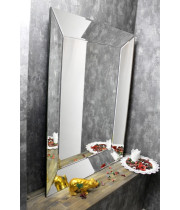 Зеркало в зеркальной раме Monna Серебро