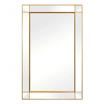 Зеркало в зеркально-золотой раме Alterna Gold