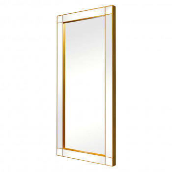 Зеркало в полный рост в зеркально-золотой раме Asteria Gold