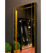 Зеркало в полный рост в зеркально-золотой раме Asteria Gold