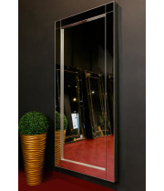 Зеркало в полный рост в зеркальной раме Asteria Silver