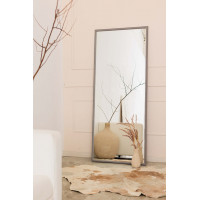 Зеркало в полный рост настенное и напольное в раме серого цвета Guido grey