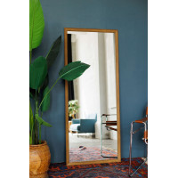 Зеркало в полный рост настенное и напольное в раме цвета мокко Montalcino