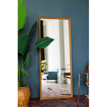 Зеркало в полный рост настенное и напольное в раме цвета мокко Montalcino
