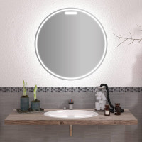 Круглое зеркало с подсветкой Элиаш