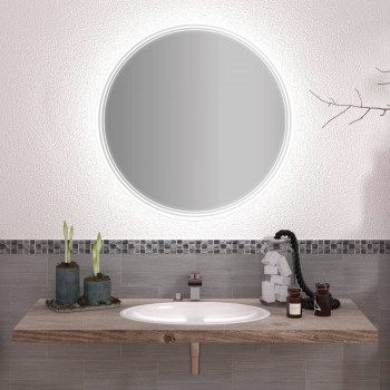 Круглое зеркало с подсветкой Лиам