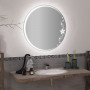 Круглое зеркало с подсветкой Месяц