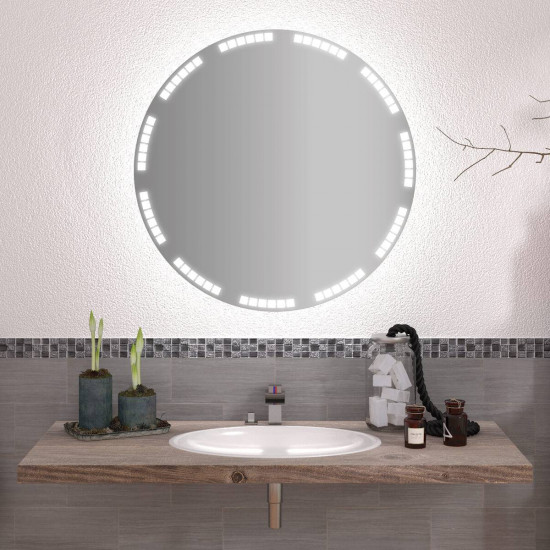 Круглое зеркало с подсветкой Несса