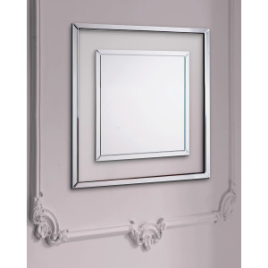 Квадратное зеркало в зеркальной раме Карлсбад