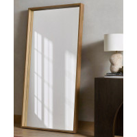 Напольное и настенное большое зеркало в полный рост в раме из массива дуба Идрис