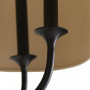 Люстра потолочная в американском стиле с 6-ю лампами Шеффилд Черная black