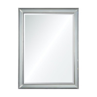 Зеркало настенное в серебряной раме Блез silver