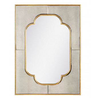 Зеркало настенное в золотой раме Патриция