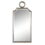 Дизайнерское стильное зеркало в раме Пьемонт Серебро