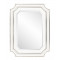 Зеркало дизайнерское настенное в белой раме Кьяра White