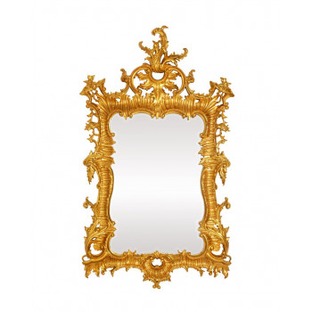 Зеркало настенное в золотой раме Вермонт