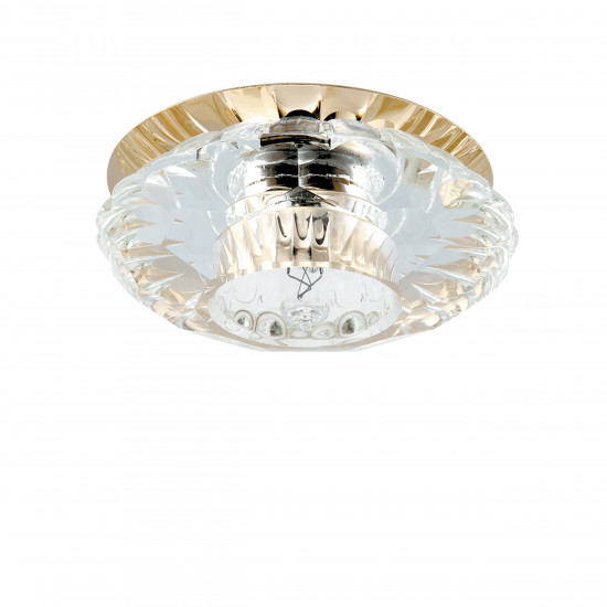 Встраиваемый точечный декоративный светильник под заменяемые галогенные или LED лампы Bomo Lightstar 004512